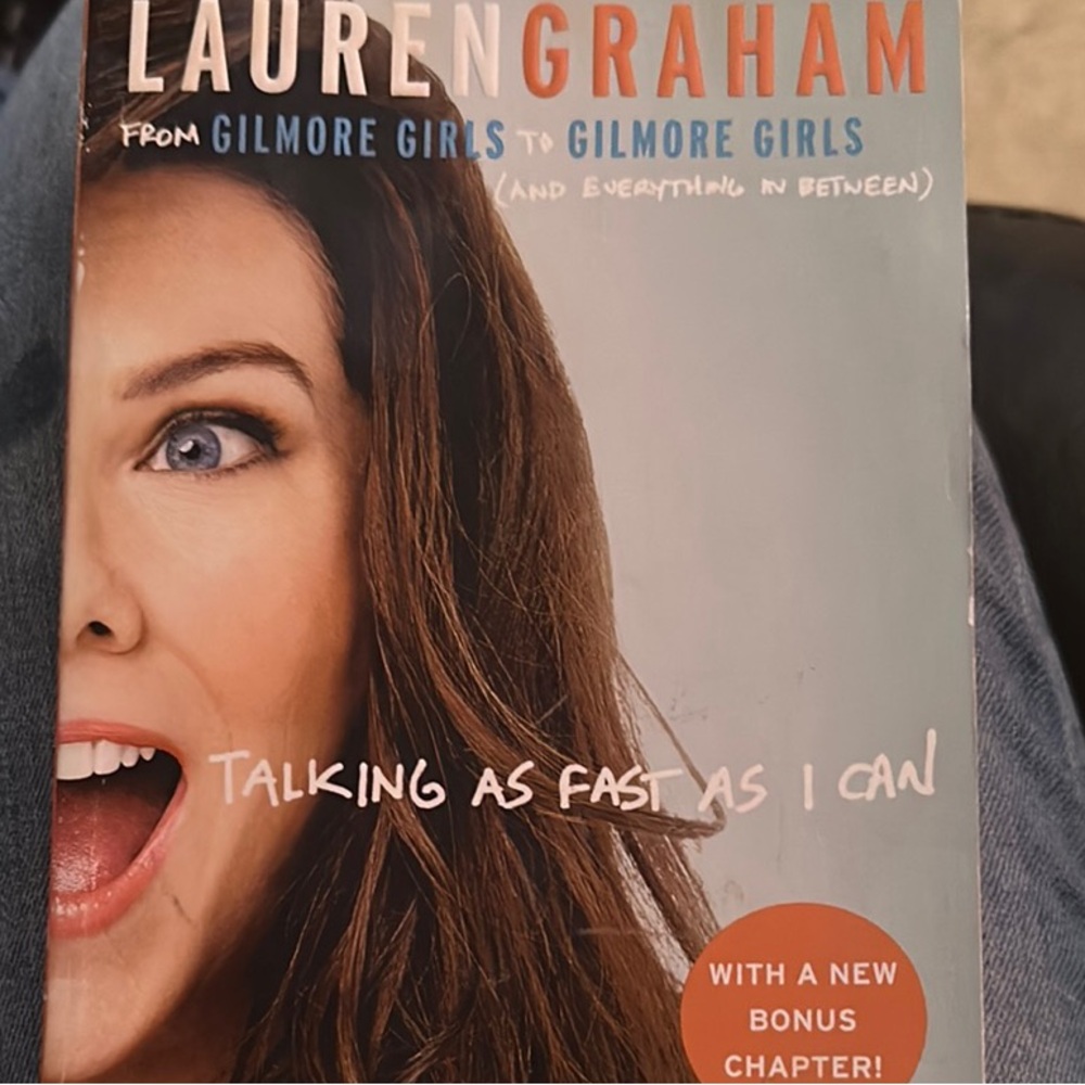 Lauren Grahams talking as fast as I can book